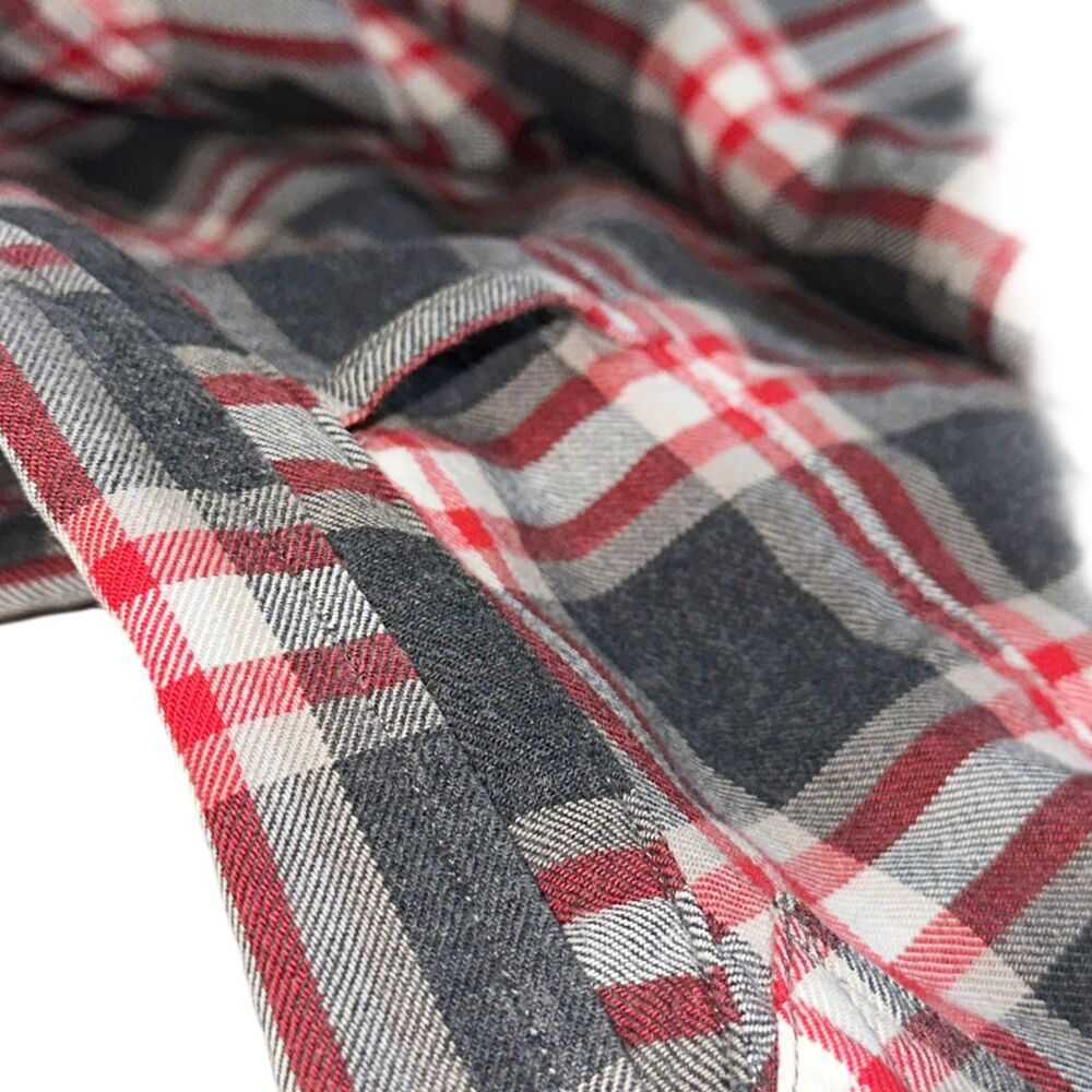 Levi's Made & Crafted Plaid Shirt Concealed Plackets EU Sz 3 US Medium / Large - Picture 12 of 12